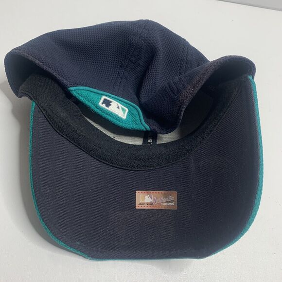 Seattle Mariners MLB Authentic Collection New Era 39Thirty Hat Cap Size M/L - Picture 7 of 9